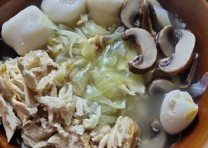 Simple Way to Prepare Super Quick Homemade Chicken Noodle Soup