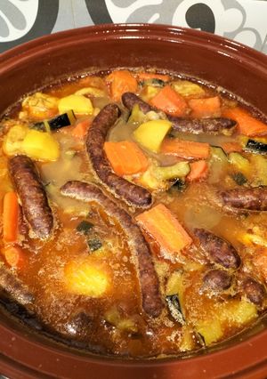 Une photo de Couscous poulet / merguez