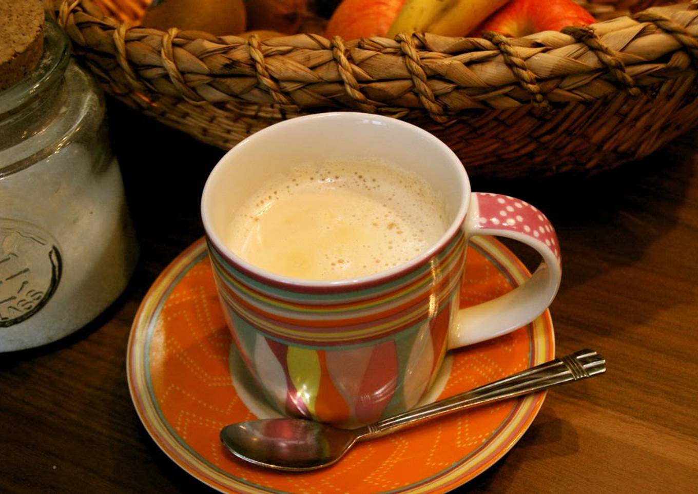 Grandma's Warm Caramel Milk