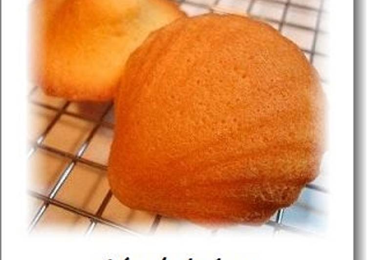 Recipe of Homemade Super Easy Madeleines