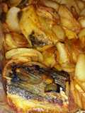 Roasted Cod & Potatoes in Olive Oil