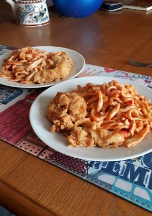 Una foto de Fideos