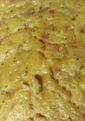 A picture of Ham & Cheese Bake.
