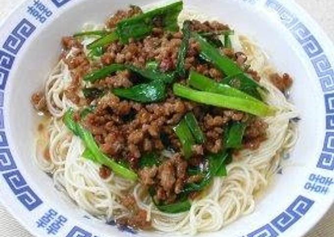 Taiwanese Style Somen Noodles