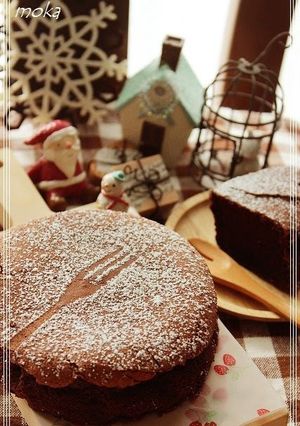 A picture of Gateau au Chocolat For Christmas.