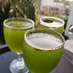 A picture of Saunf Sarbat / Variyali Sarbat.