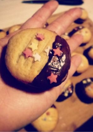 Narancsos aprósüti lekvárral recept fotója