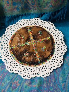 عکسی از دستور لیزی کیک(Lazy cake)