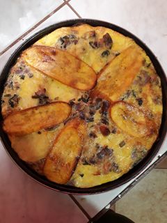 Una foto de Pastel de pescado o cuajado