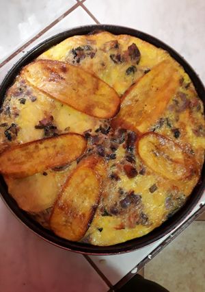 Una foto de Pastel de pescado o cuajado