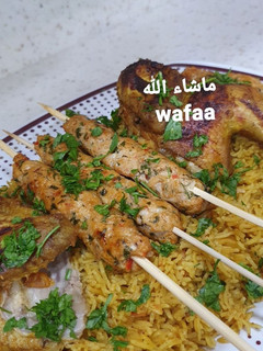 صورة لوصفة 19- كباب الدجاج السهل