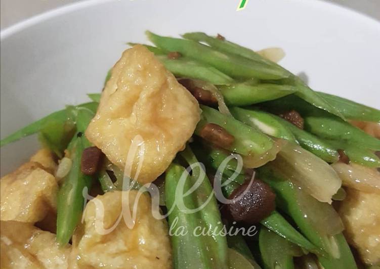 Cara meracik Buncis Tahu Tauco Lezat