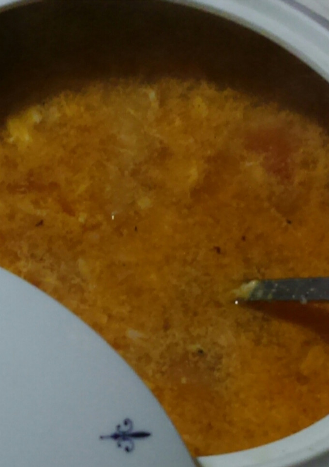 Una foto de Sopa de ajo