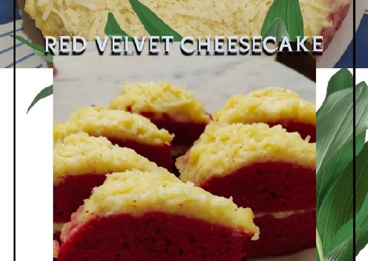 Langkah Mudah untuk Menyiapkan Red velvet cheesecake, Bikin Ngiler