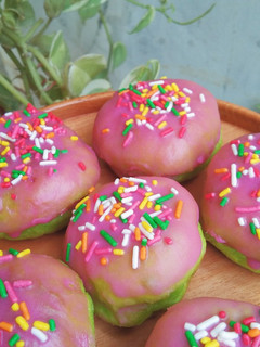 Foto resep Mini Donat Pandan