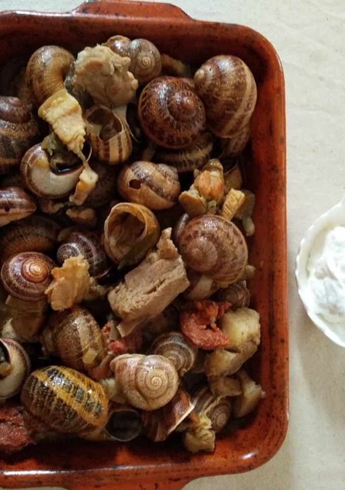Una foto de Caracoles estilo mallorquín
