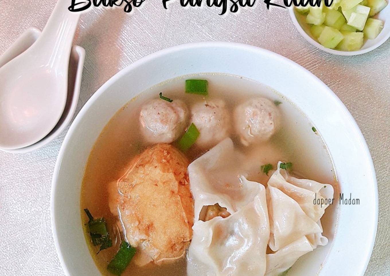 [Week-28] BAKSO PANGSIT KUAH - resep kuah ala pedagang!