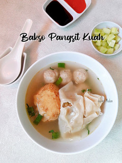 Foto resep [Week-28] BAKSO PANGSIT KUAH - resep kuah ala pedagang!
