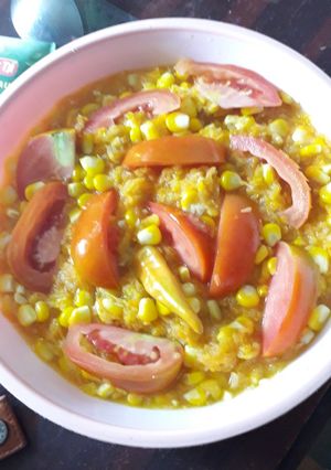 Foto resep Menu Diet pengganti nasi (Sweet Corn with beta karoten vegies)