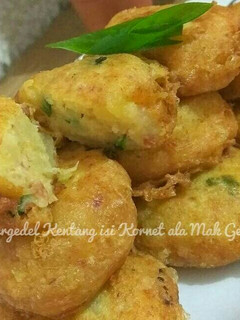 Foto resep Pergedel Kentang isi Kornet