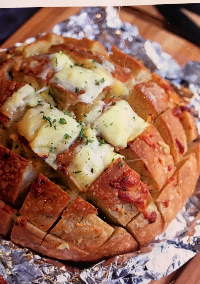 A picture of Baked Cheese Pull-Apart Bread.