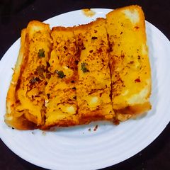 A picture of Garlic And Corn Sandwich.