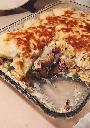 صورة لوصفة صينية الدجاج والبشاميل