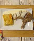 Kacsamell Supreme 🦆 vajmártással 🧈, zeller gratin 🥔🧄🧀 kíséretében