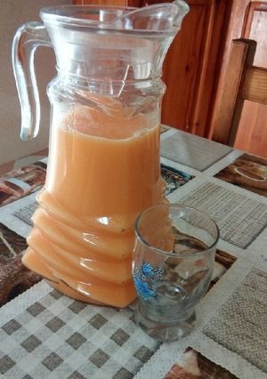 صورة لوصفة عصير قرع احمر