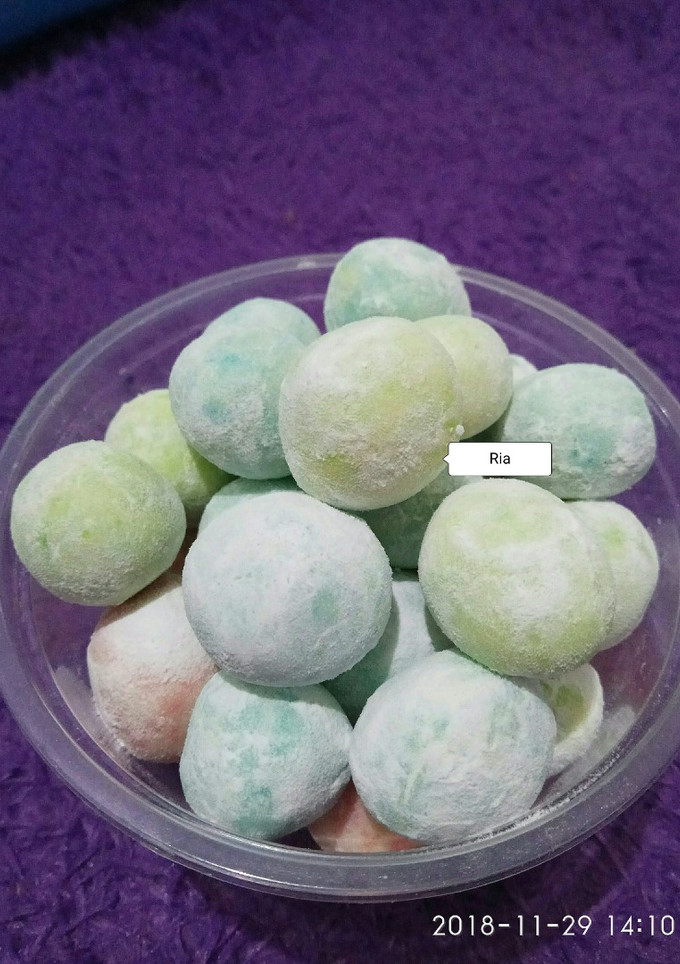 Foto resep Resep Bola Bola susu/Milk Ball