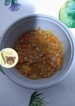 Una foto de Guiso de Lentejas para Bebés 🍲