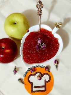 عکسی از دستور مارمالاد سیب و پودر لبو 😋😍