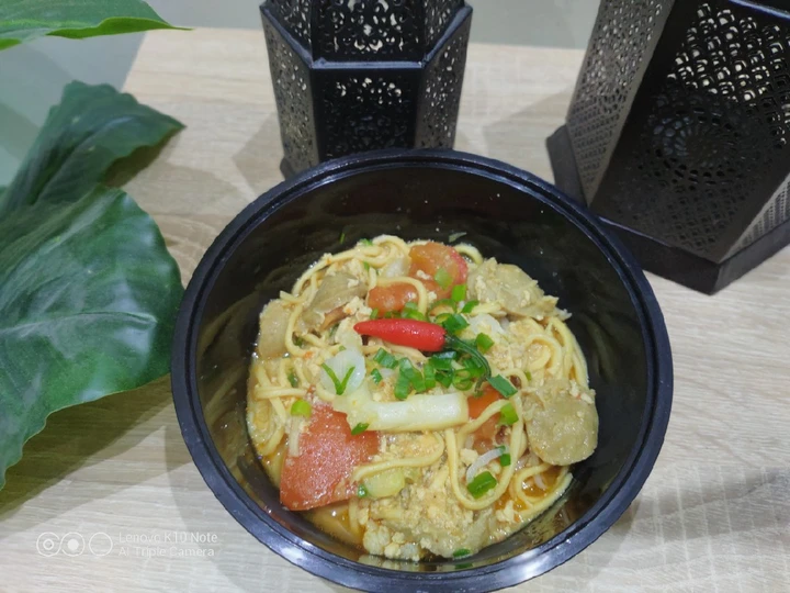Cara Mudah Membuat Resep Mie Tek Tek Kuah Pedas yang Bisa Manjain Lidah Anti Ribet, Uenak Banget