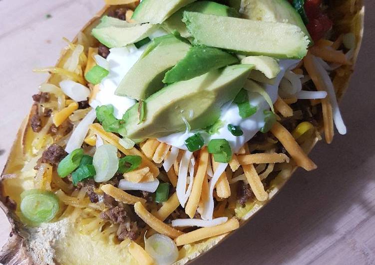 Tex -Mex Spaghetti Squash!!