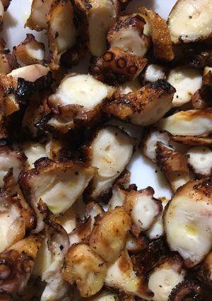 Una foto de Pulpo a la brasa