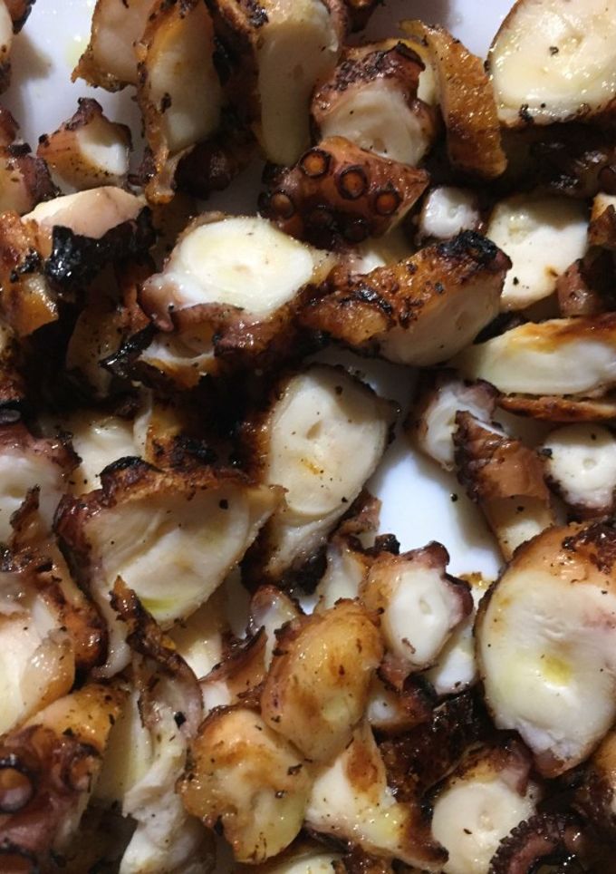 Una foto de Pulpo a la brasa