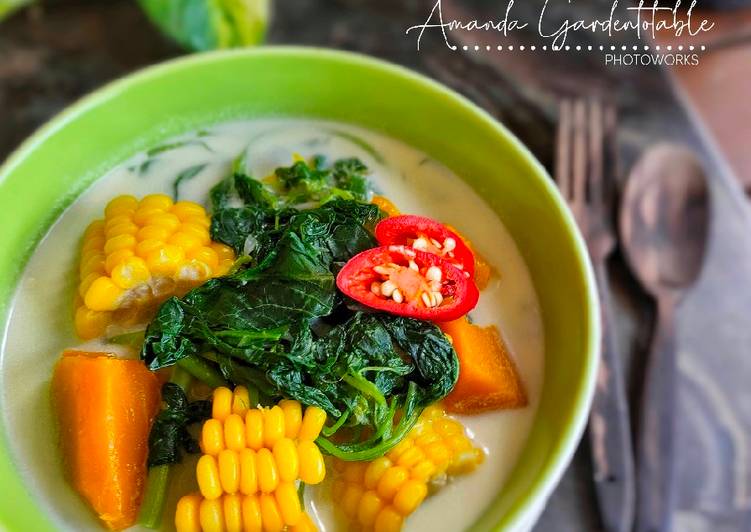 Cara memasak Gangan Bayam Belamak enak