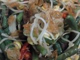 Tumis kacang panjang toge