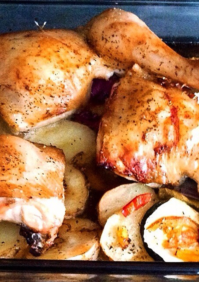 Una foto de Pollo a la Coca-Cola saludable