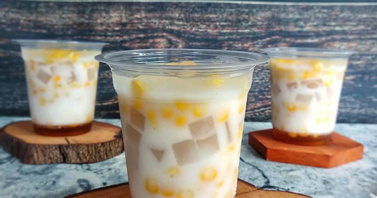 Resep Es Jagungkhas Banjarmasin Kalimantan Selatan Favorit Bunda