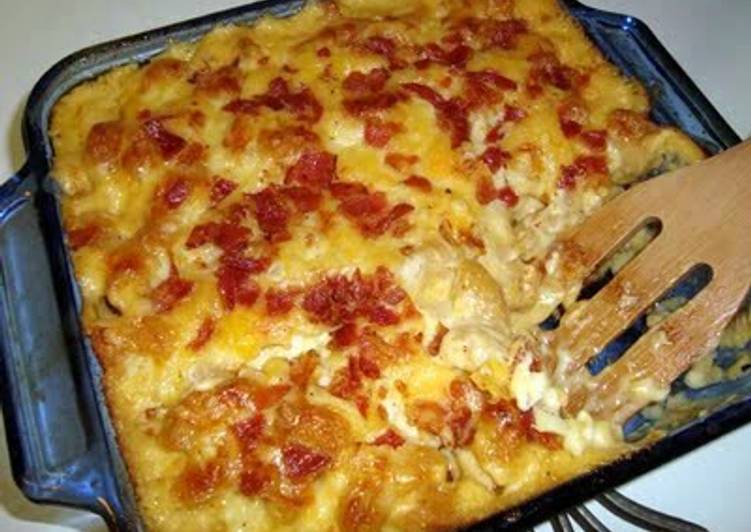 Recipe of Speedy Toni&#39;s Baked Bacon Mac &amp; Cheese