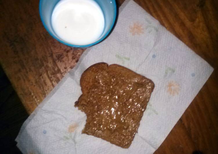 How to Prepare Perfect Midnite snak #1  almond butter toast.