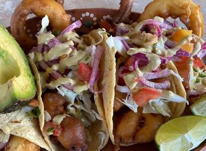 Una foto de Tacos de pescado estilo baja