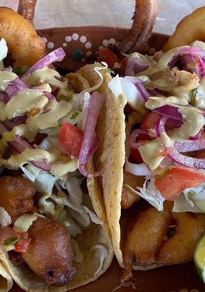 Una foto de Tacos de pescado estilo baja