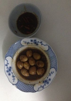 Hình của món Trứng cút khìa.