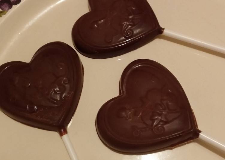 Easy Way to Cook Yummy Chocolate lollipops