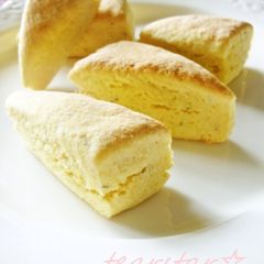 A picture of Dinnertime Okara Scones.