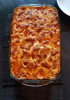 Una foto de Lasaña casera