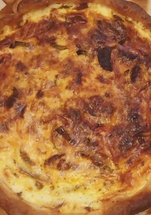 Une photo de Tarte salée à la provençale
