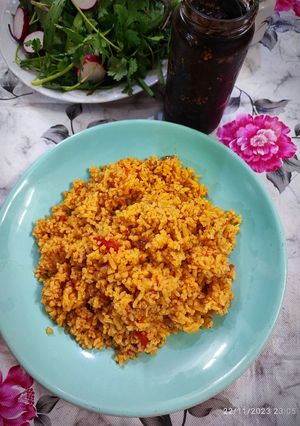 عکسی از دستور گمنه گوجه (بلغور)
